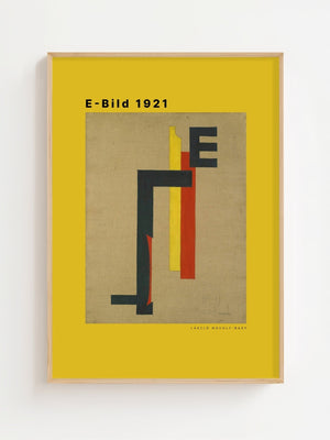 László Moholy - Nagy - E - Bild Plakat - 21 x 29.7 cm (A4) - Nellastore