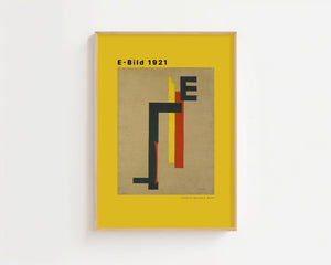 László Moholy - Nagy - E - Bild Plakat - 21 x 29.7 cm (A4) - Nellastore