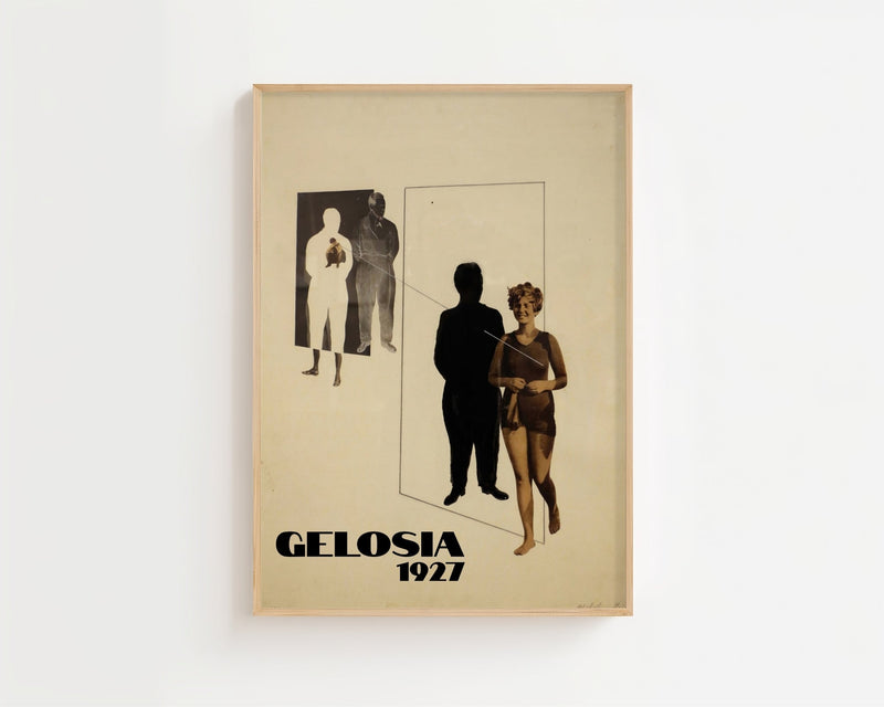 László Moholy - Nagy - Gelosia Plakat - 21 x 29.7 cm - Nellastore