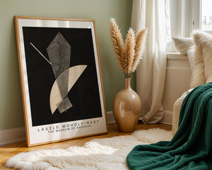 László Moholy-Nagy - Konstruction V Plakat - 21 x 29.7 cm (A4) - Nellastore