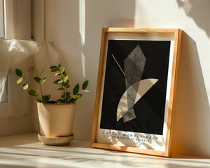 László Moholy-Nagy - Konstruction V Plakat - 21 x 29.7 cm (A4) - Nellastore