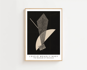 László Moholy-Nagy - Konstruction V Plakat - 21 x 29.7 cm (A4) - Nellastore