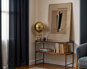 László Moholy - Nagy - Konstruction VI Plakat - 21 x 29.7 cm (A4) - Nellastore