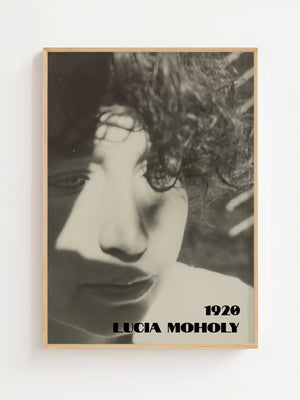 László Moholy - Nagy - Lucia Moholy Portrait Plakat - 21 x 29.7 cm - Nellastore