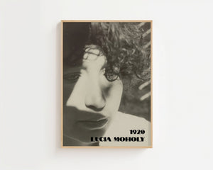 László Moholy - Nagy - Lucia Moholy Portrait Plakat - 21 x 29.7 cm - Nellastore