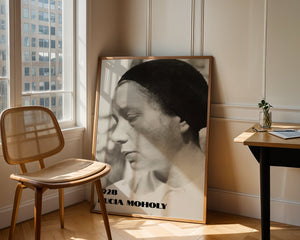 László Moholy - Nagy - Lucia Moholy Side Profile Plakat - 21 x 29.7 cm - Nellastore