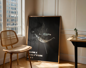 László Moholy - Nagy - Mobile Sculpture Space Modulator Plakat - 21 x 29.7 cm - Nellastore