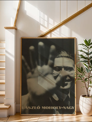 László Moholy - Nagy - Photographic Self Portrait Plakat - 21 x 29.7 cm - Nellastore