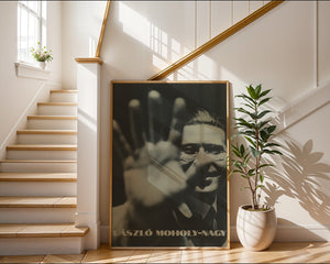 László Moholy - Nagy - Photographic Self Portrait Plakat - 21 x 29.7 cm - Nellastore