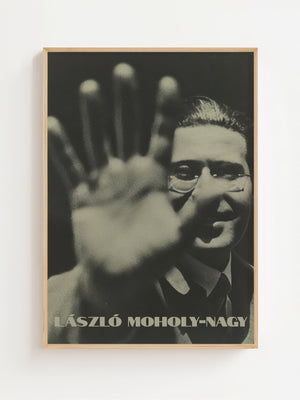 László Moholy - Nagy - Photographic Self Portrait Plakat - 21 x 29.7 cm - Nellastore