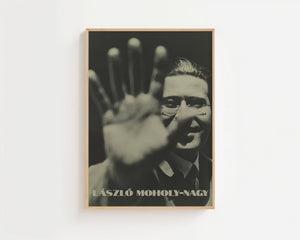 László Moholy - Nagy - Photographic Self Portrait Plakat - 21 x 29.7 cm - Nellastore