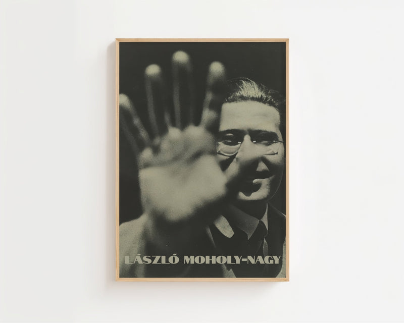 László Moholy - Nagy - Photographic Self Portrait Plakat - 21 x 29.7 cm - Nellastore