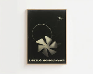 László Moholy - Nagy - Pinwheel And Other Shapes Plakat - 21 x 29.7 cm - Nellastore