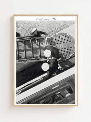 László Moholy - Nagy - Scandinavia Plakat - 21 x 29.7 cm - Nellastore