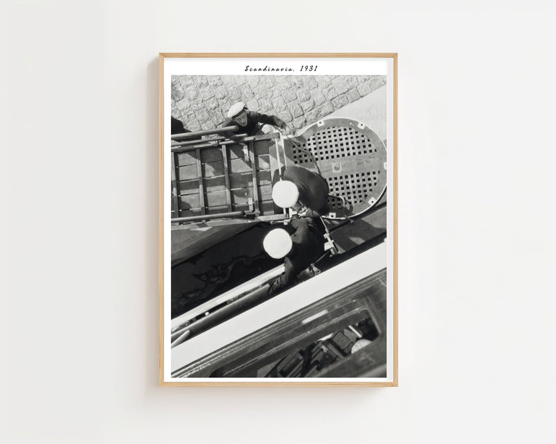 László Moholy - Nagy - Scandinavia Plakat - 21 x 29.7 cm - Nellastore