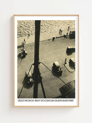 László Moholy - Nagy - Stockholm Gelatin Silver Print Plakat - 21 x 29.7 cm - Nellastore