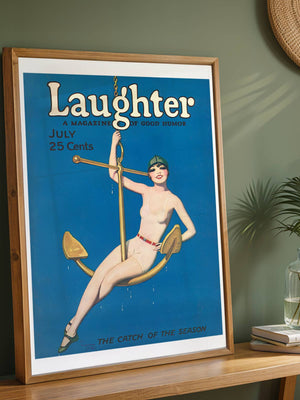 Laughter Magazine Plakat - 21 x 29.7 cm (A4) - Nellastore