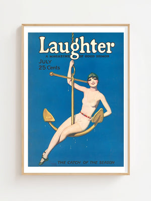 Laughter Magazine Plakat - 21 x 29.7 cm (A4) - Nellastore