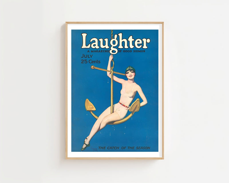 Laughter Magazine Plakat - 21 x 29.7 cm (A4) - Nellastore