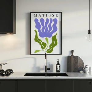 Lavender Bloom Matisse Plakat - 21 x 29.7 cm - Nellastore
