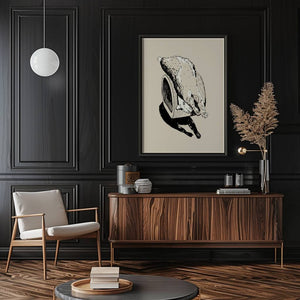 Lazy Cat Plakat - 21 x 29.7 cm - Nellastore