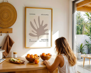 Leaf Cutout Plakat - 21 x 29.7 cm (A4) - Nellastore