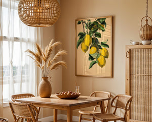 Lemon Branch Plakat - 21 x 29.7 cm (A4) - Nellastore