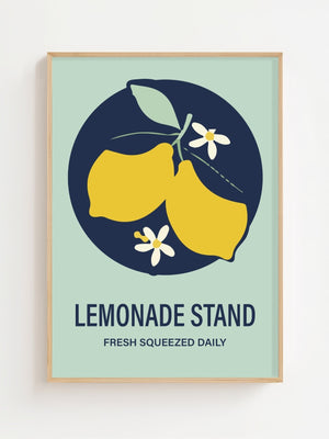 Lemonade Stand Plakat - 21 x 29.7 cm - Nellastore
