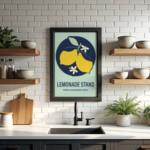 Lemonade Stand Plakat - 21 x 29.7 cm - Nellastore