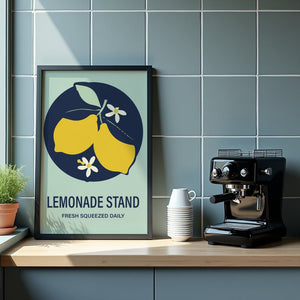 Lemonade Stand Plakat - 21 x 29.7 cm - Nellastore