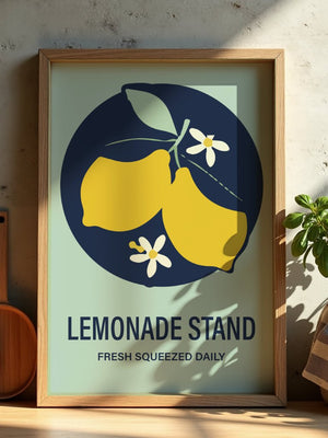 Lemonade Stand Plakat - 21 x 29.7 cm - Nellastore