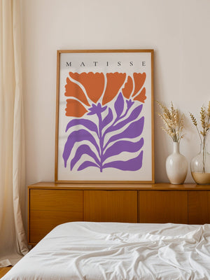 Lilac Bloom Matisse Plakat - 21 x 29.7 cm - Nellastore