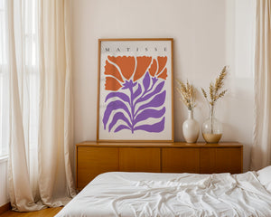 Lilac Bloom Matisse Plakat - 21 x 29.7 cm - Nellastore