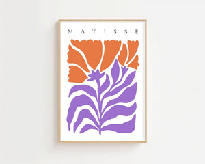 Lilac Bloom Matisse Plakat - 21 x 29.7 cm - Nellastore