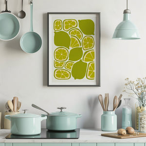 Lime Zest Collection Plakat - 21 x 29.7 cm - Nellastore