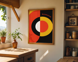 Linear Structure Bauhaus Plakat - 21 x 29.7 cm - Nellastore