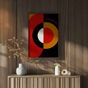 Linear Structure Bauhaus Plakat - 21 x 29.7 cm - Nellastore