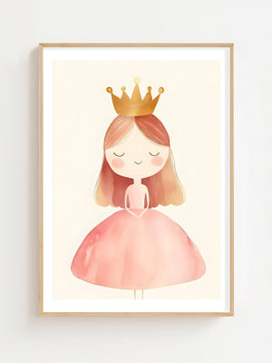 Little Princess Plakat - 21 x 29.7 cm (A4) - Nellastore