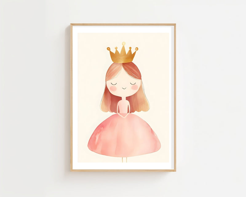 Little Princess Plakat - 21 x 29.7 cm (A4) - Nellastore