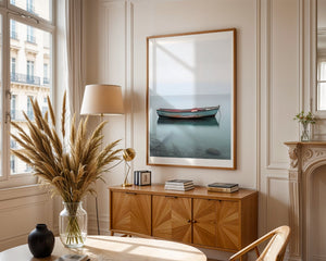 Lonely Boat Plakat - 21 x 29.7 cm (A4) - Nellastore