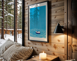 Lost At Sea Plakat - 21 x 29.7 cm (A4) - Nellastore
