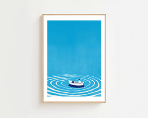 Lost At Sea Plakat - 21 x 29.7 cm (A4) - Nellastore