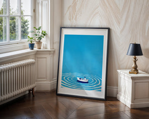 Lost At Sea Plakat - 21 x 29.7 cm (A4) - Nellastore