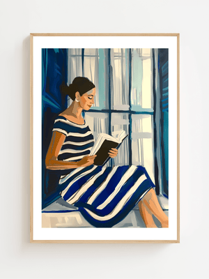 Lost In Pages Plakat - 21 x 29.7 cm (A4) - Nellastore