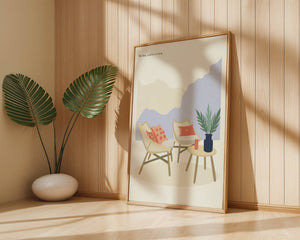 Lounge Corner Plakat - 21 x 29.7 cm - Nellastore