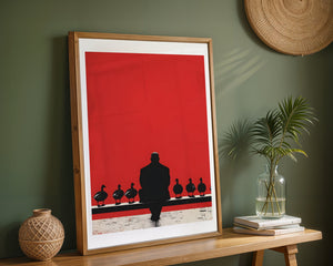 Man And His Ducks Plakat - 21 x 29.7 cm (A4) - Nellastore