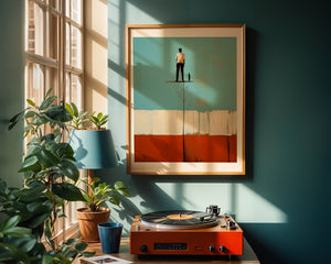 Man On The Edge Plakat - 21 x 29.7 cm (A4) - Nellastore