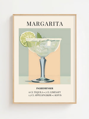 Margarita Plakat - 21 x 29.7 cm (A4) - Nellastore