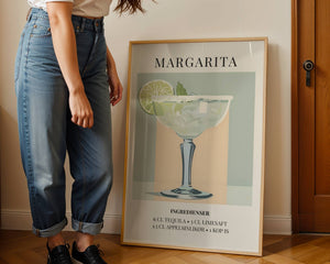 Margarita Plakat - 21 x 29.7 cm (A4) - Nellastore