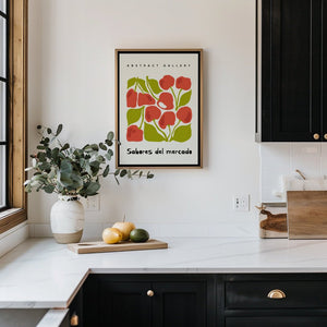 Market Cherries Poster Plakat - 21 x 29.7 cm - Nellastore